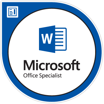Microsoft Word 2016 Zertifikat
